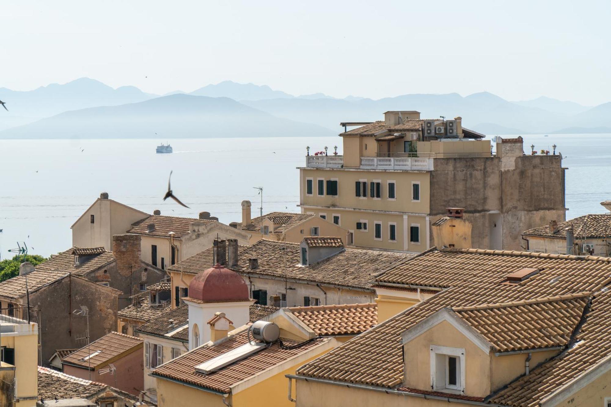 Corfu Panoramic View All The City Екстер'єр фото