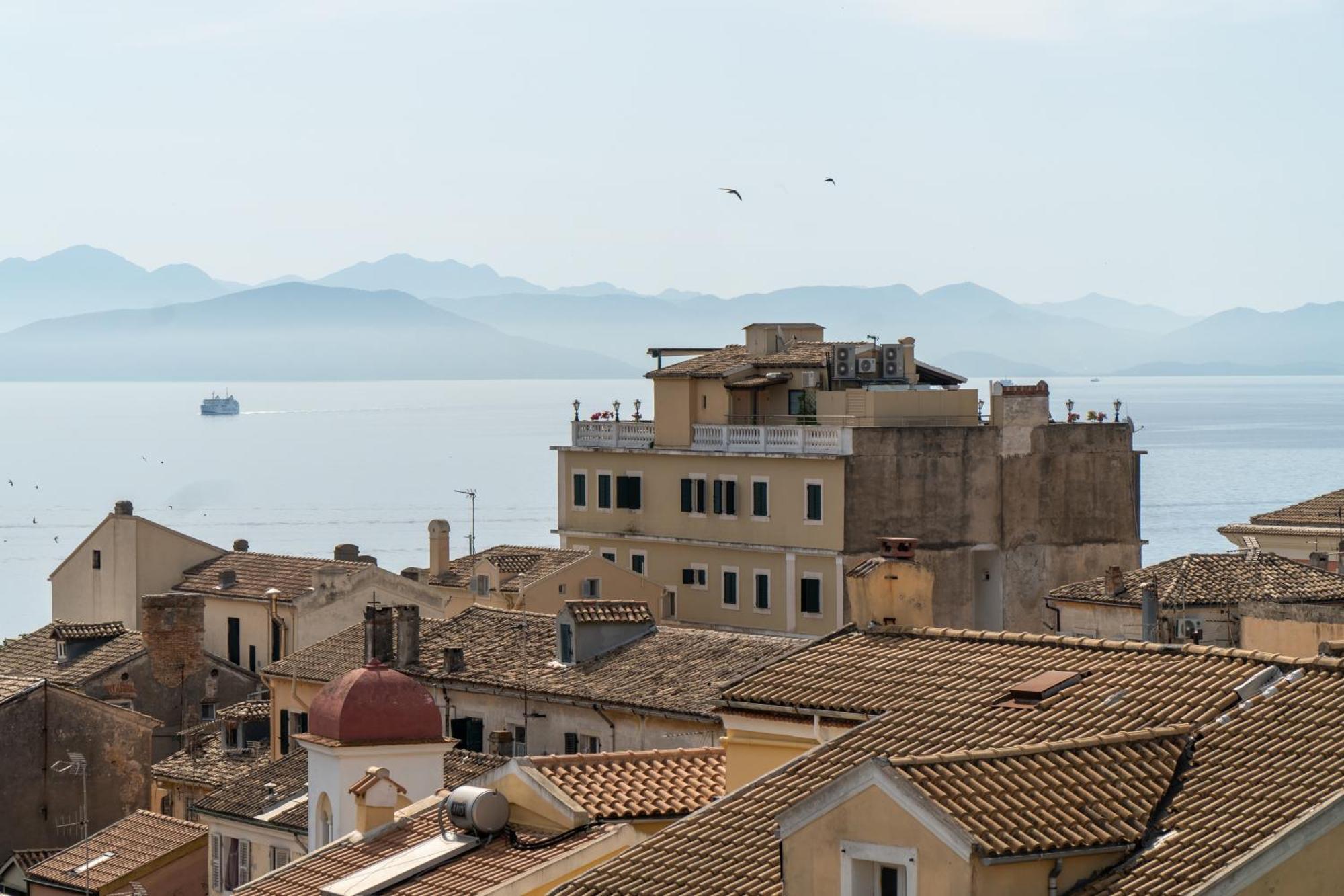 Corfu Panoramic View All The City Екстер'єр фото