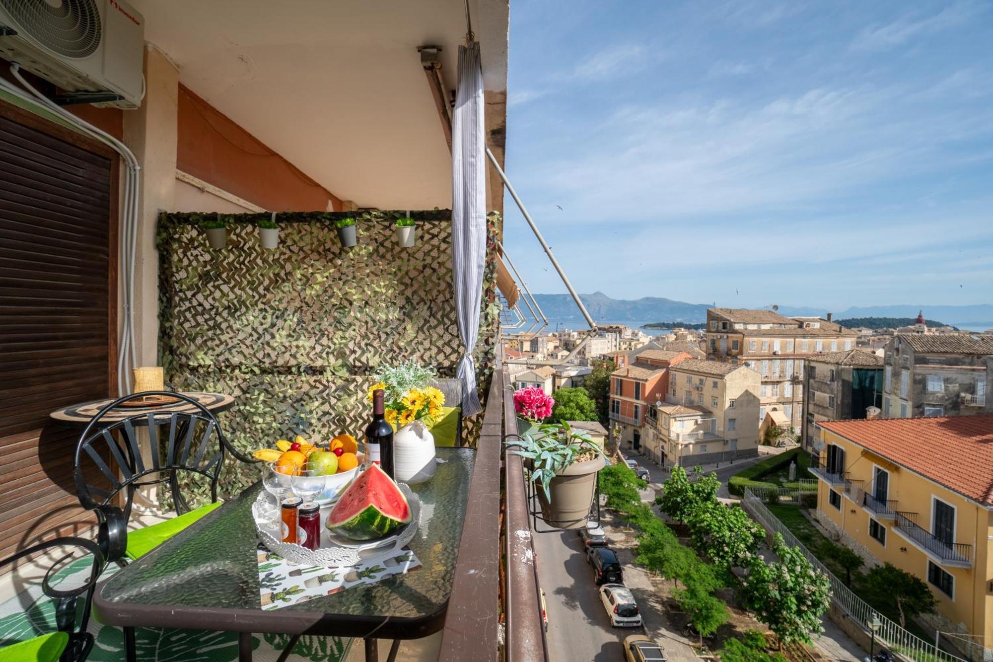Corfu Panoramic View All The City Екстер'єр фото