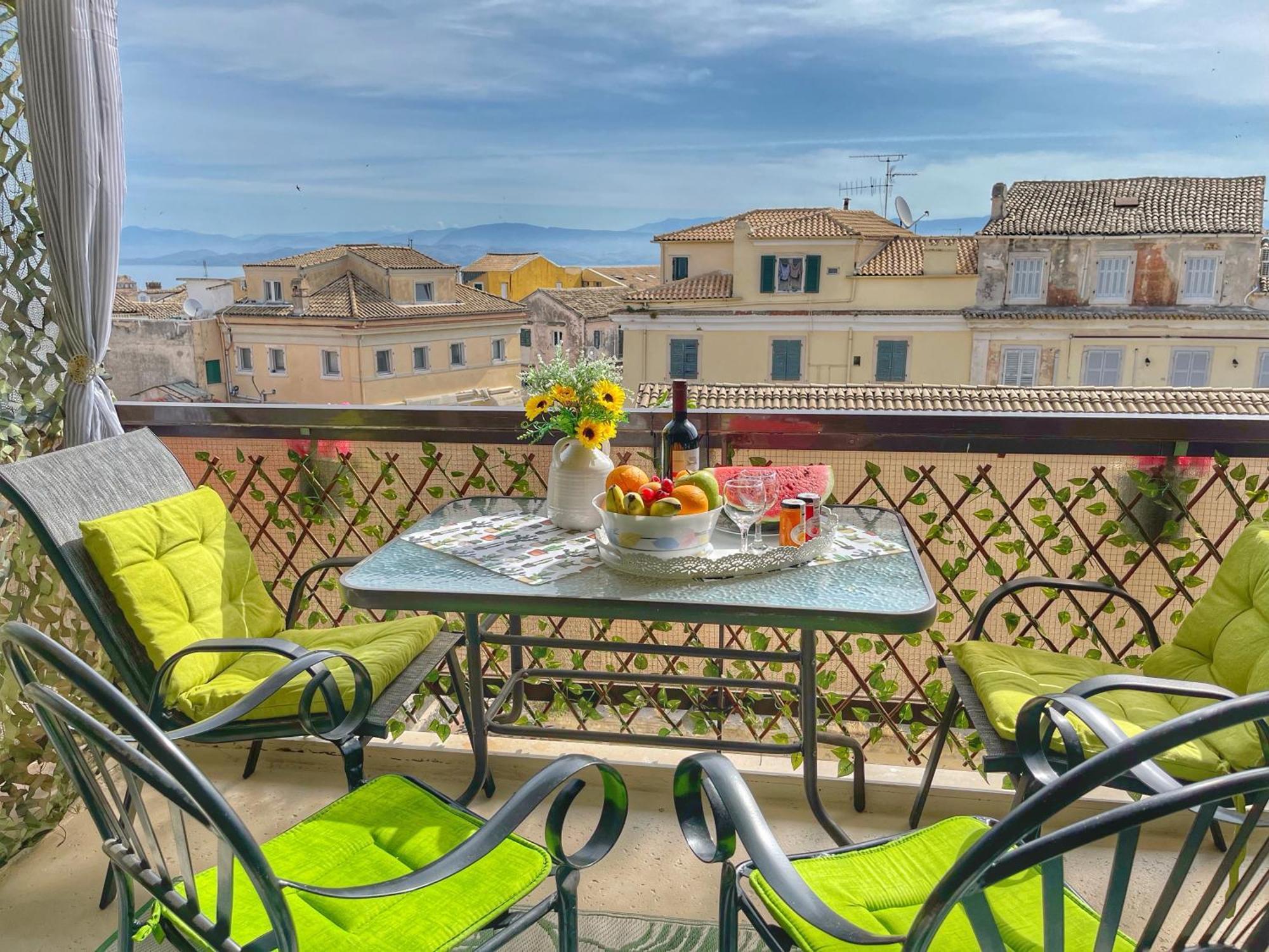 Corfu Panoramic View All The City Екстер'єр фото
