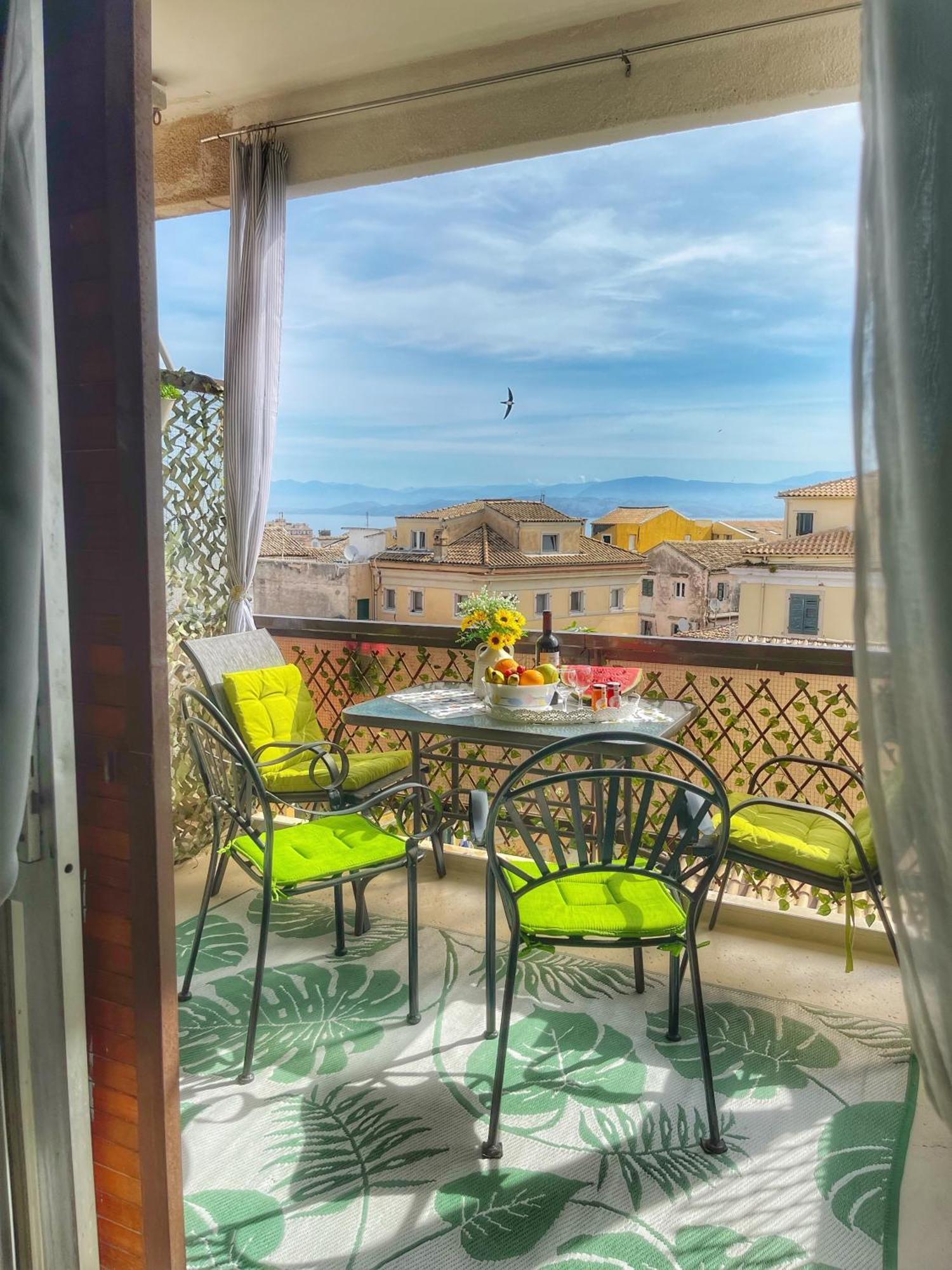 Corfu Panoramic View All The City Екстер'єр фото